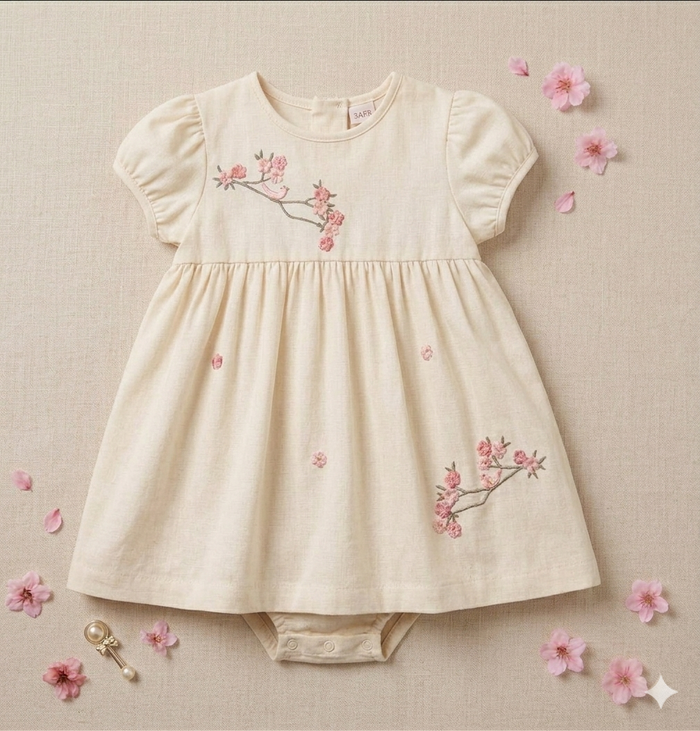 Sweet Sparrow Frock Set