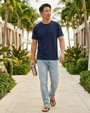 Basic Tee Navy
