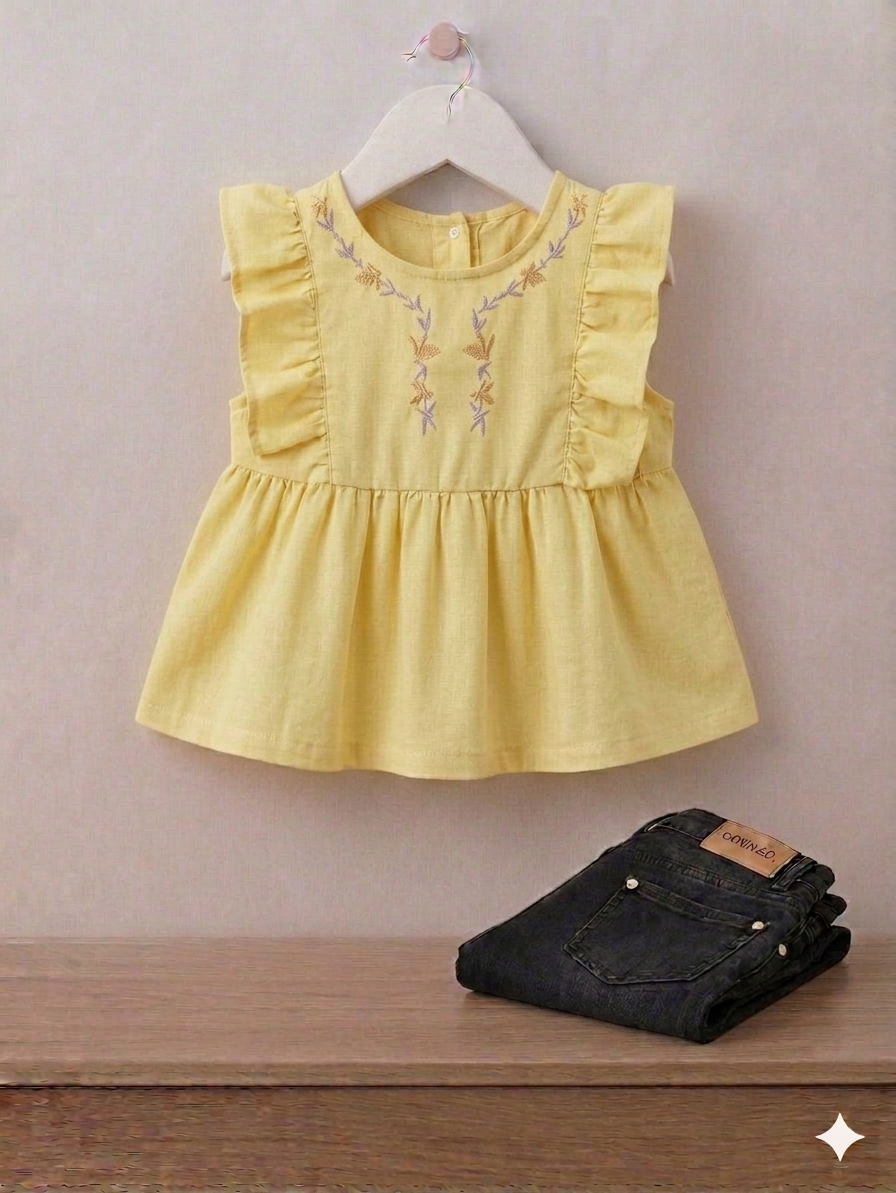 Flutter Sleeves Top