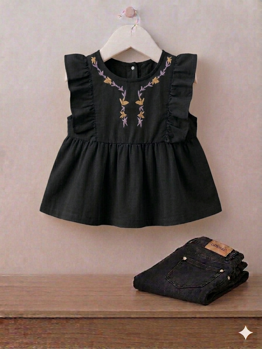 Flutter Sleeves Top
