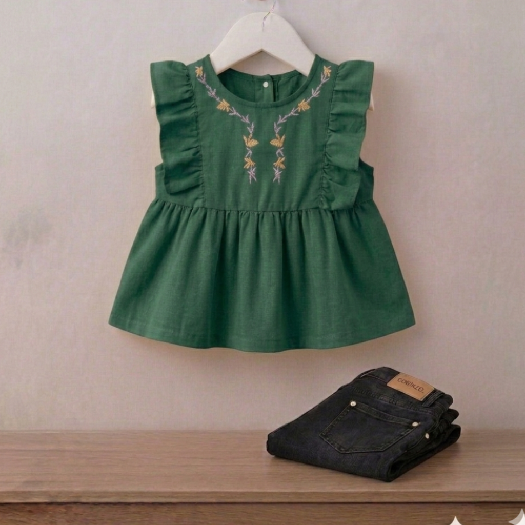 Flutter Sleeves Top