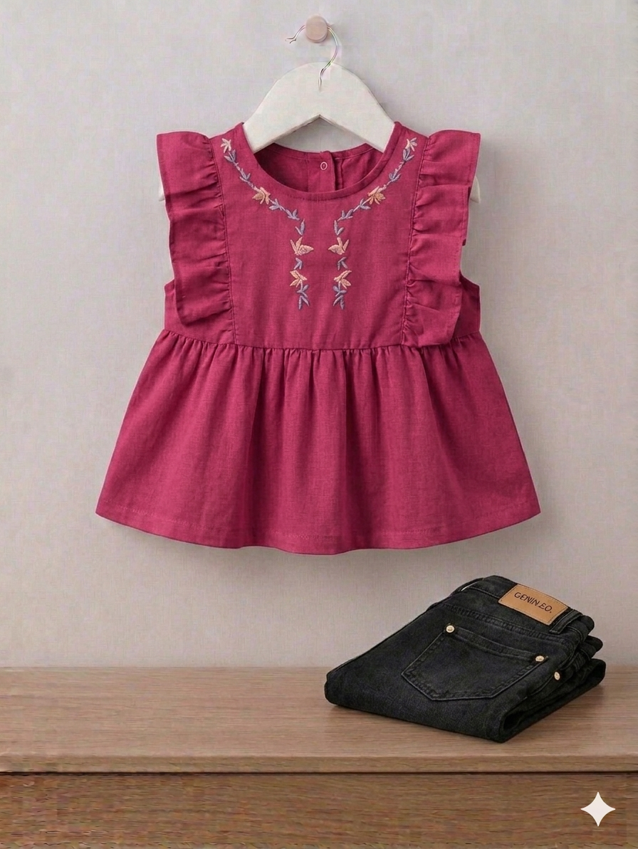 Flutter Sleeves Top