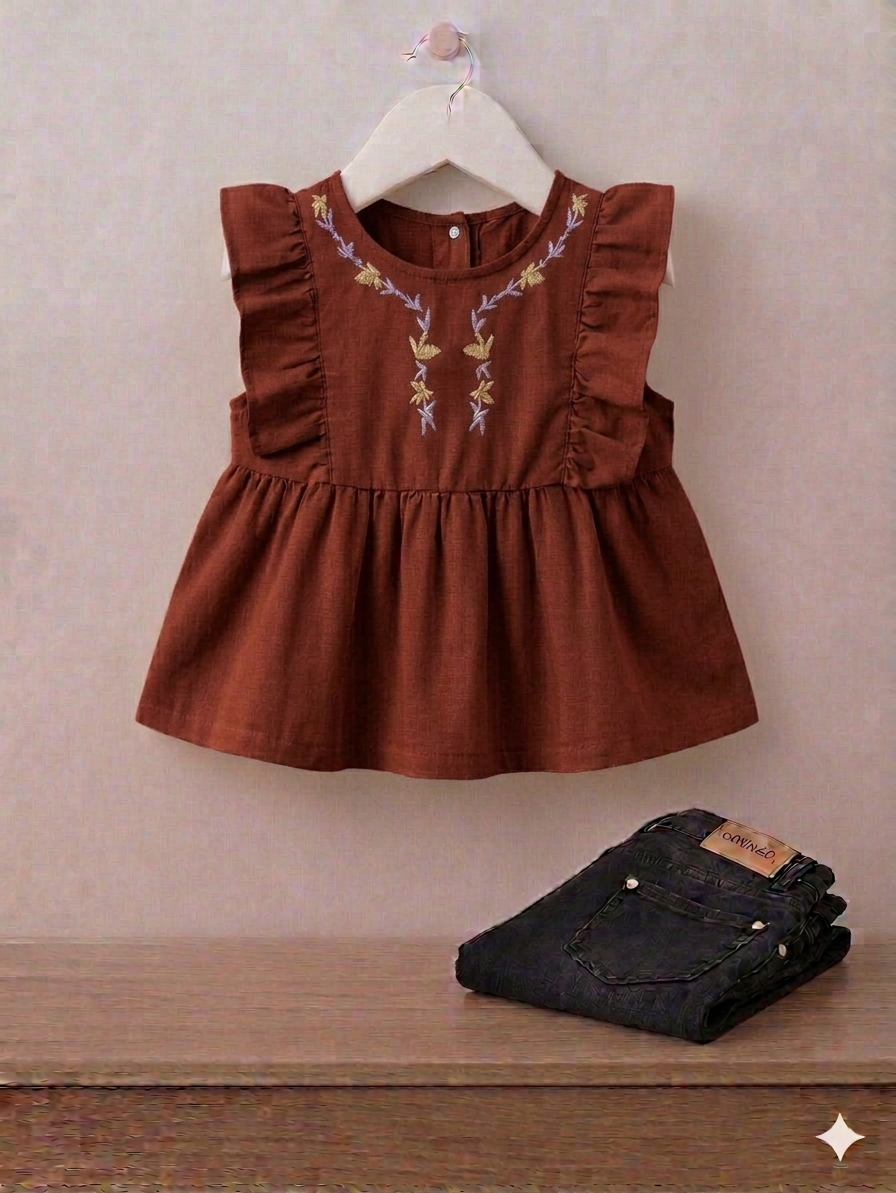 Flutter Sleeves Top