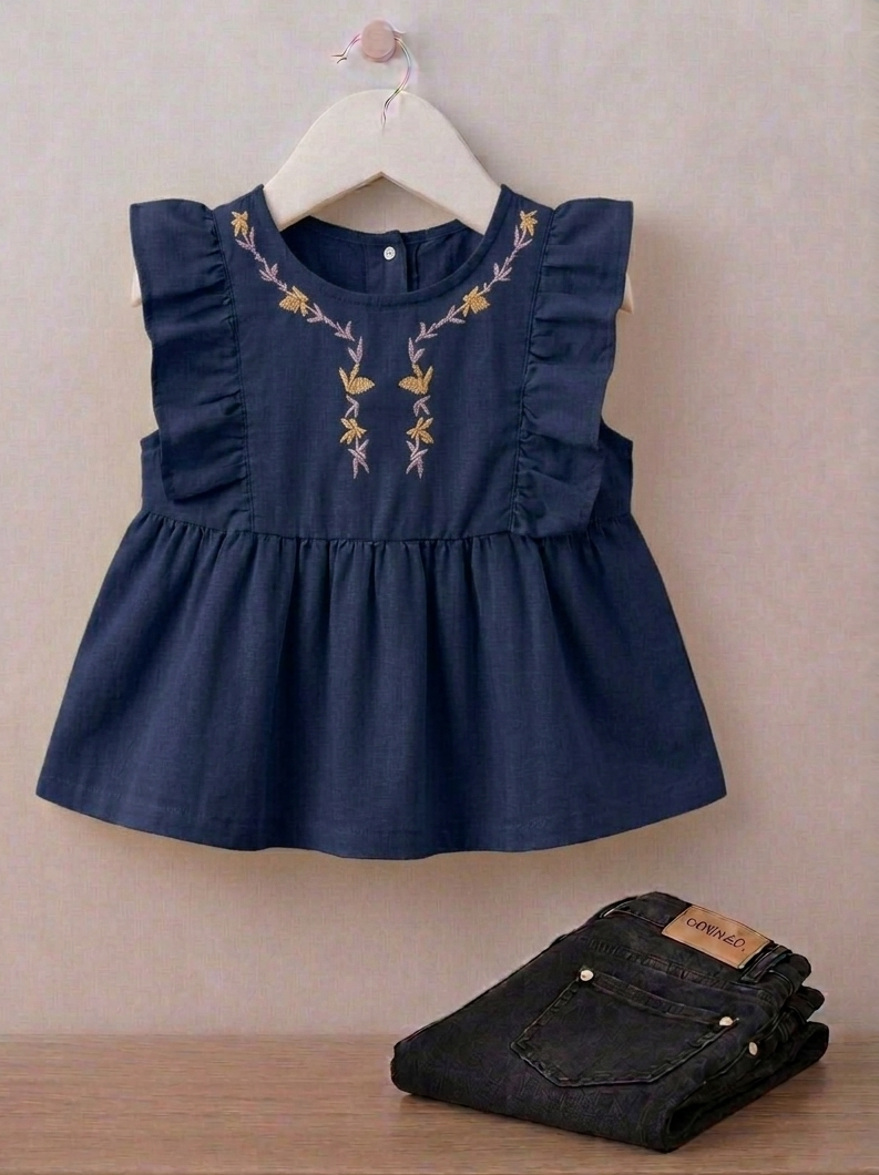 Flutter Sleeves Top